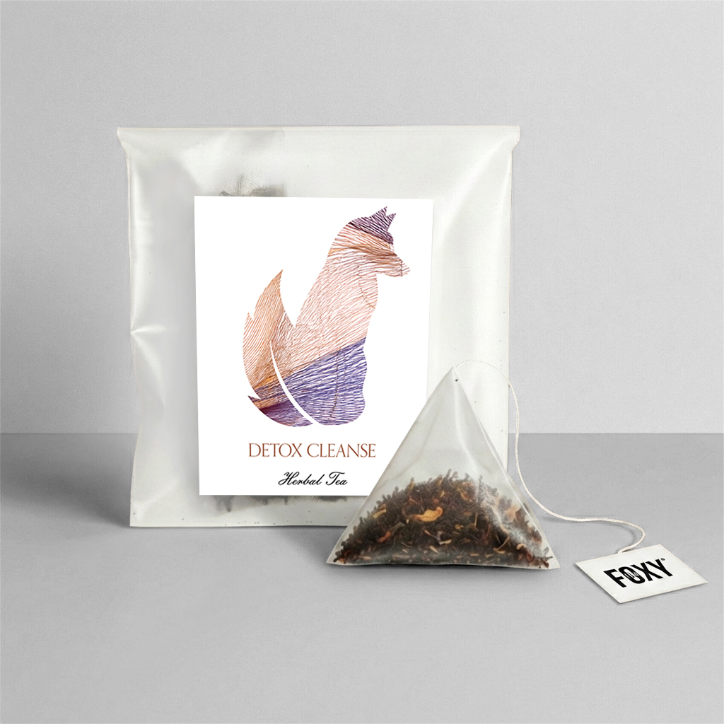 Detox Cleanse Single Serve Pyramid Tea
