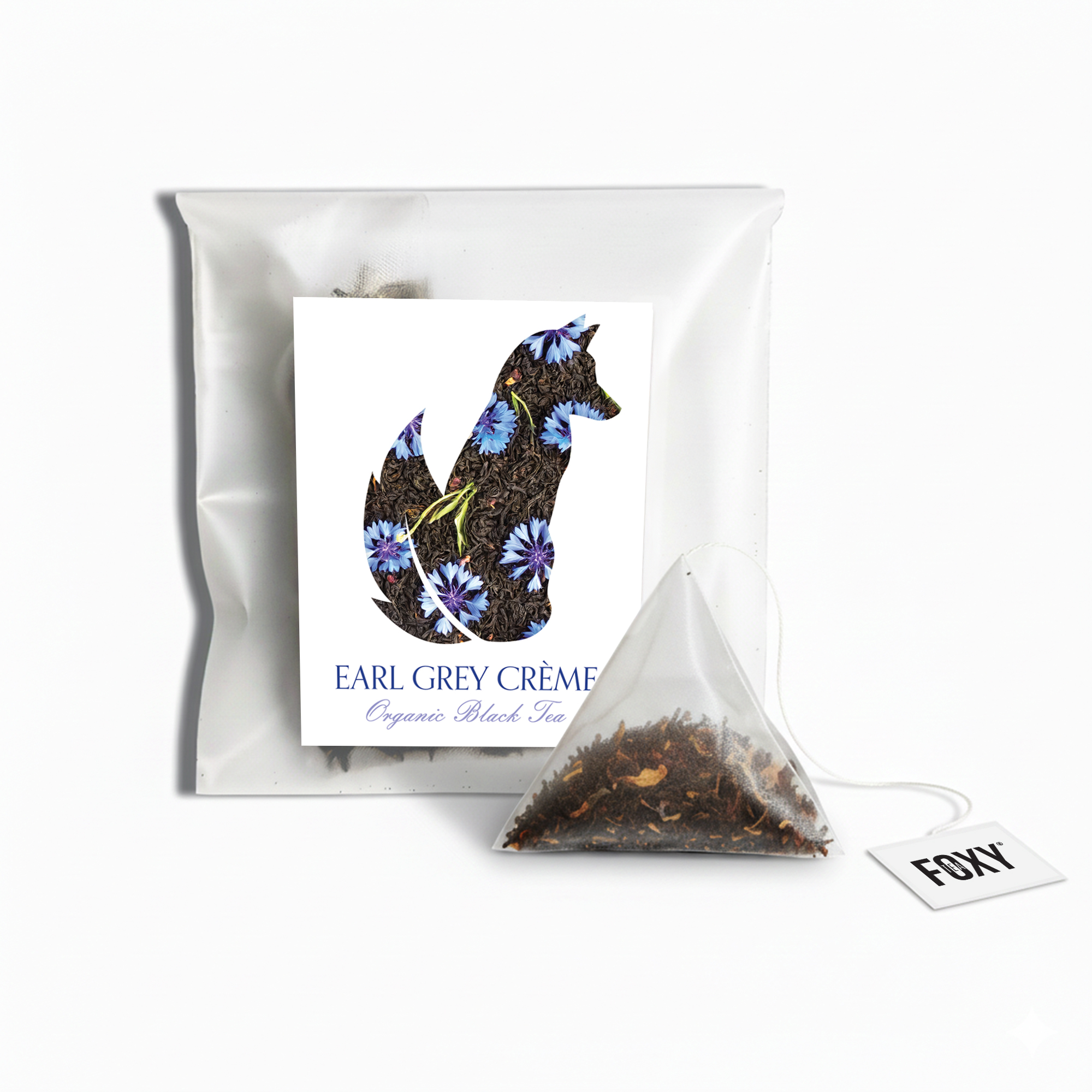 EARL-GREY-CREME-7-SACHET Earl Grey Creme Loose Leaf Tea Single Pyramid Tea Bag