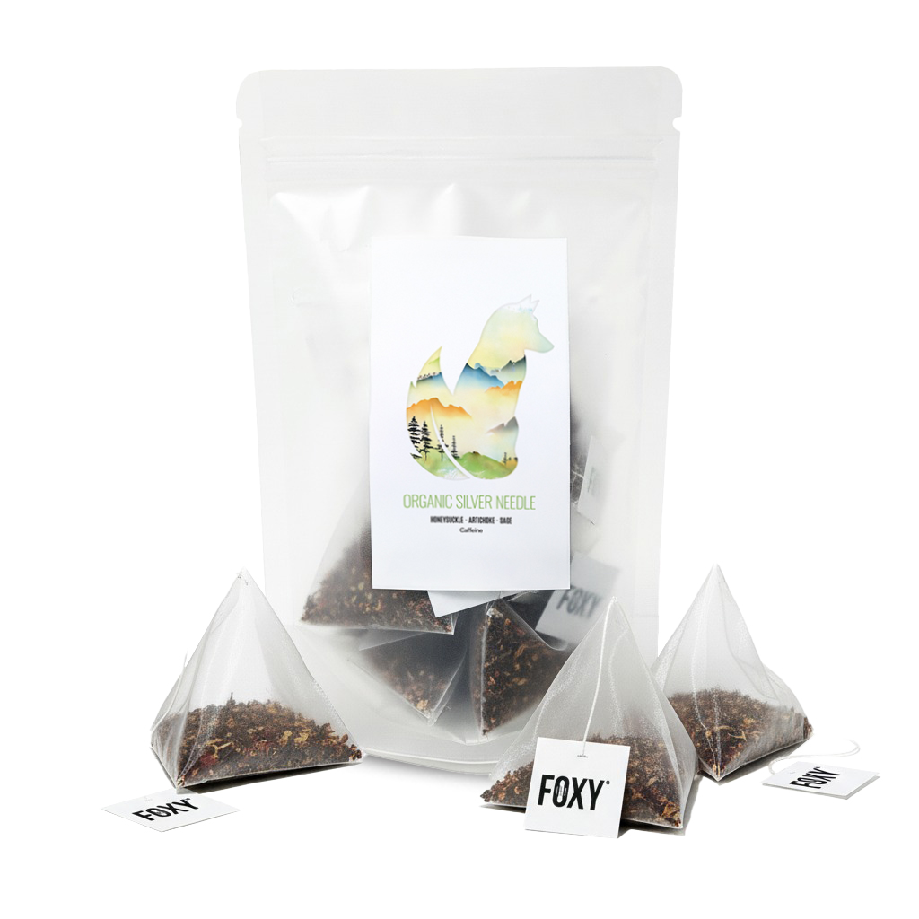 Organic Silver Needle Loose Leaf Tea Bags