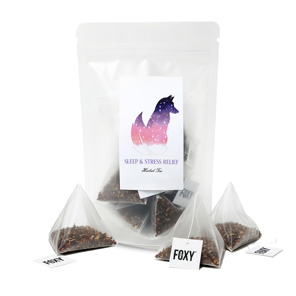 Sleep & Stress Relief Herbal Tea Bags