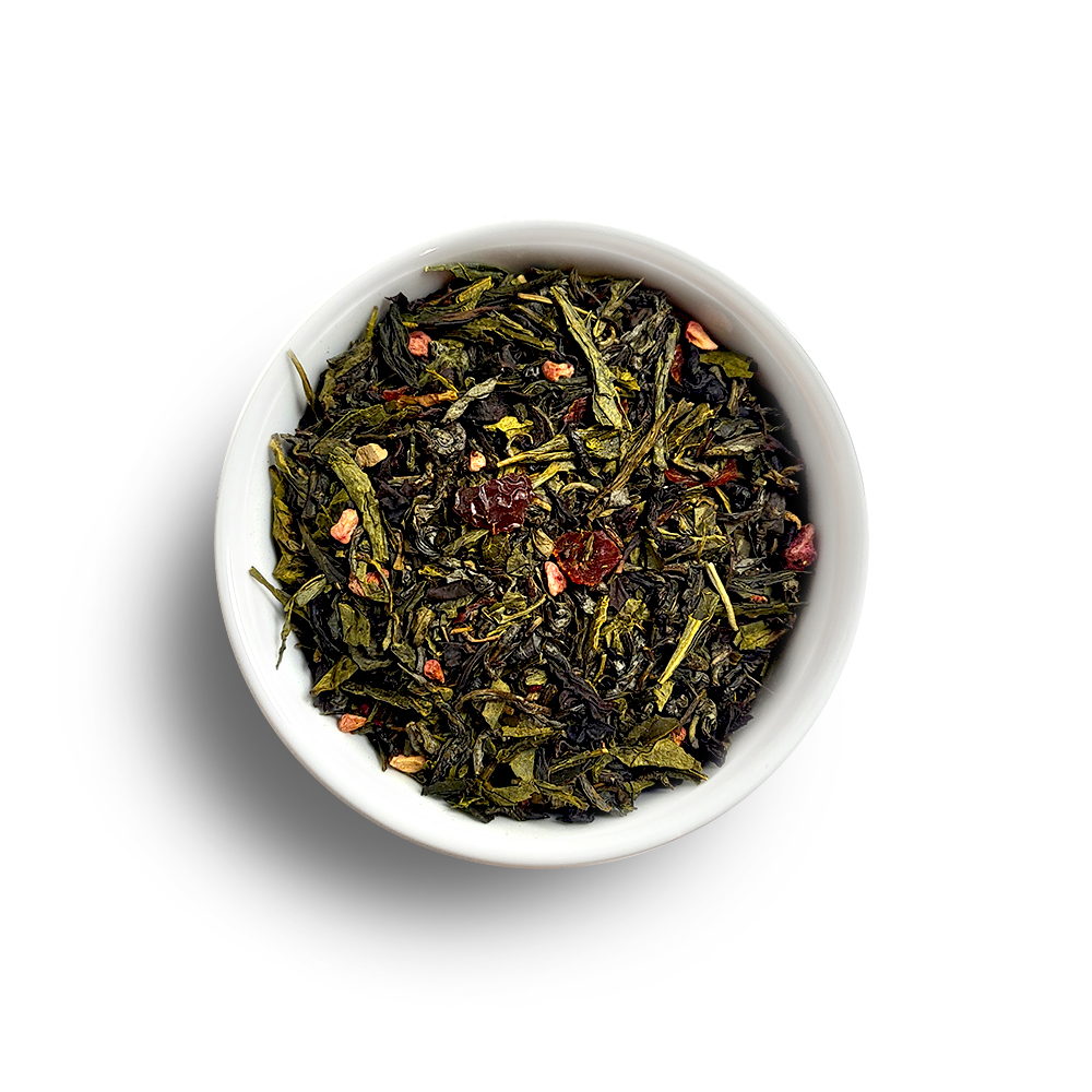 Organic Green Pomegranate Loose Leaf Tea