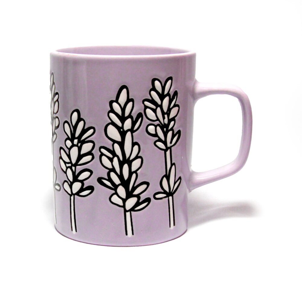 Lavender Ceramic Mug