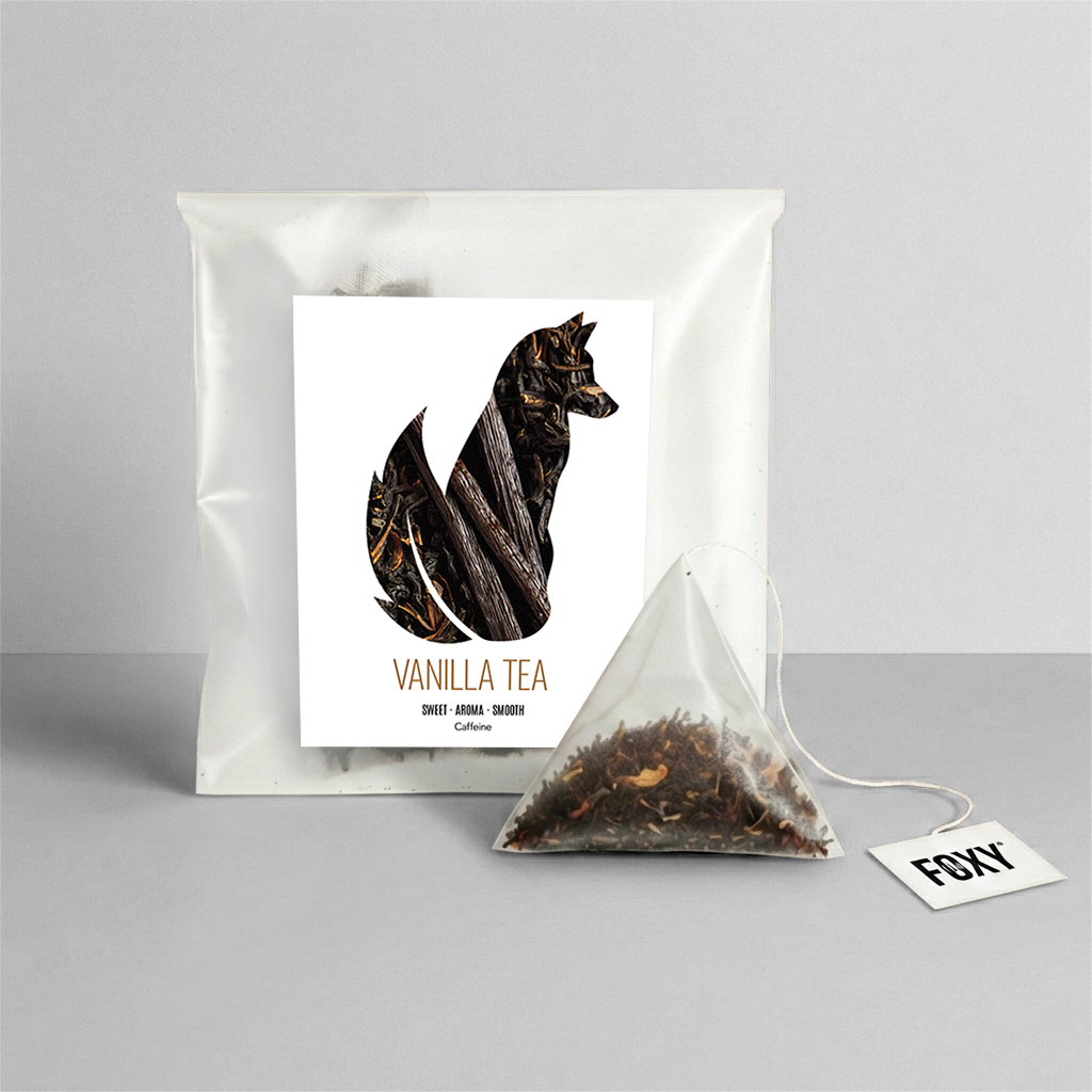 Vanilla Tea Single Serve Pyramid Tea