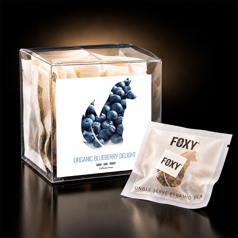 Organic Blueberry-Delight Herbal Tea