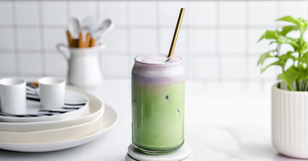 How to Make a Lavender Matcha Latte
