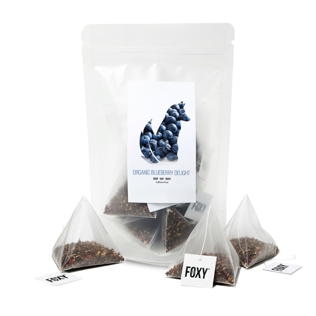 Organic Blueberry Delight Loose Leaf Tea Bags