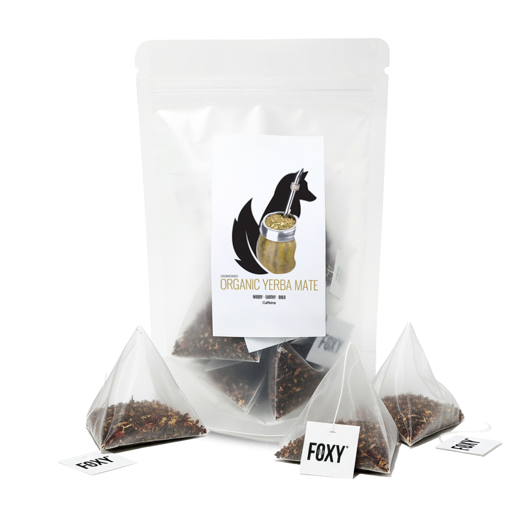 Organic Unsmoke Yerba Mate Loose Leaf Tea Bags