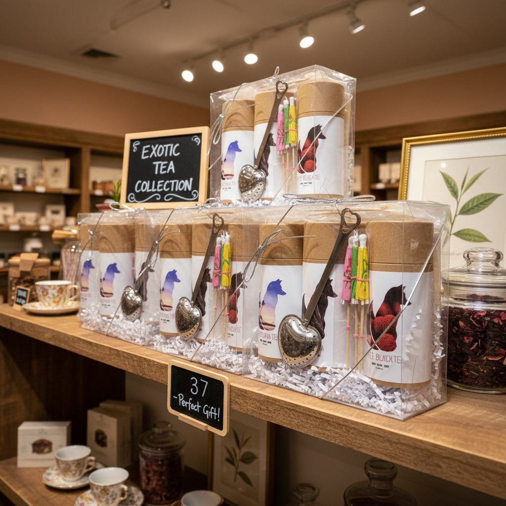 Exotic Tea Collection - Lychee Tea, Tropicana Tea, Vanilla Tea