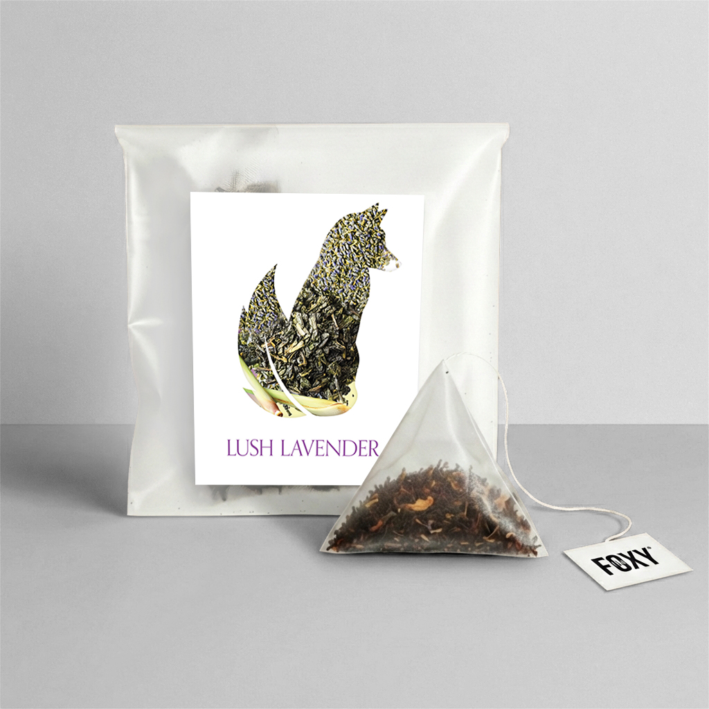 Lush Lavender Single Serve Pyramid Tea