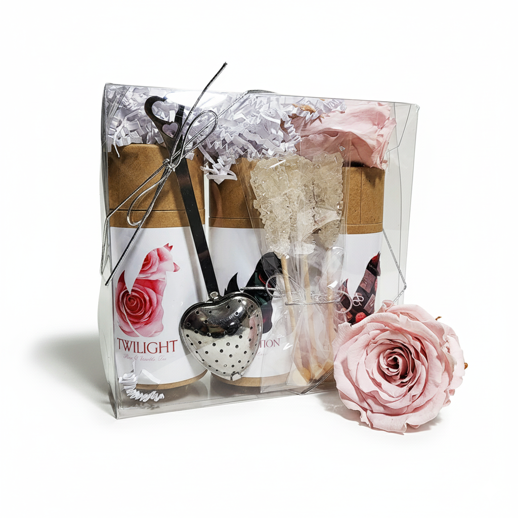Limited Edition Velvet Rose Tea Gift Box