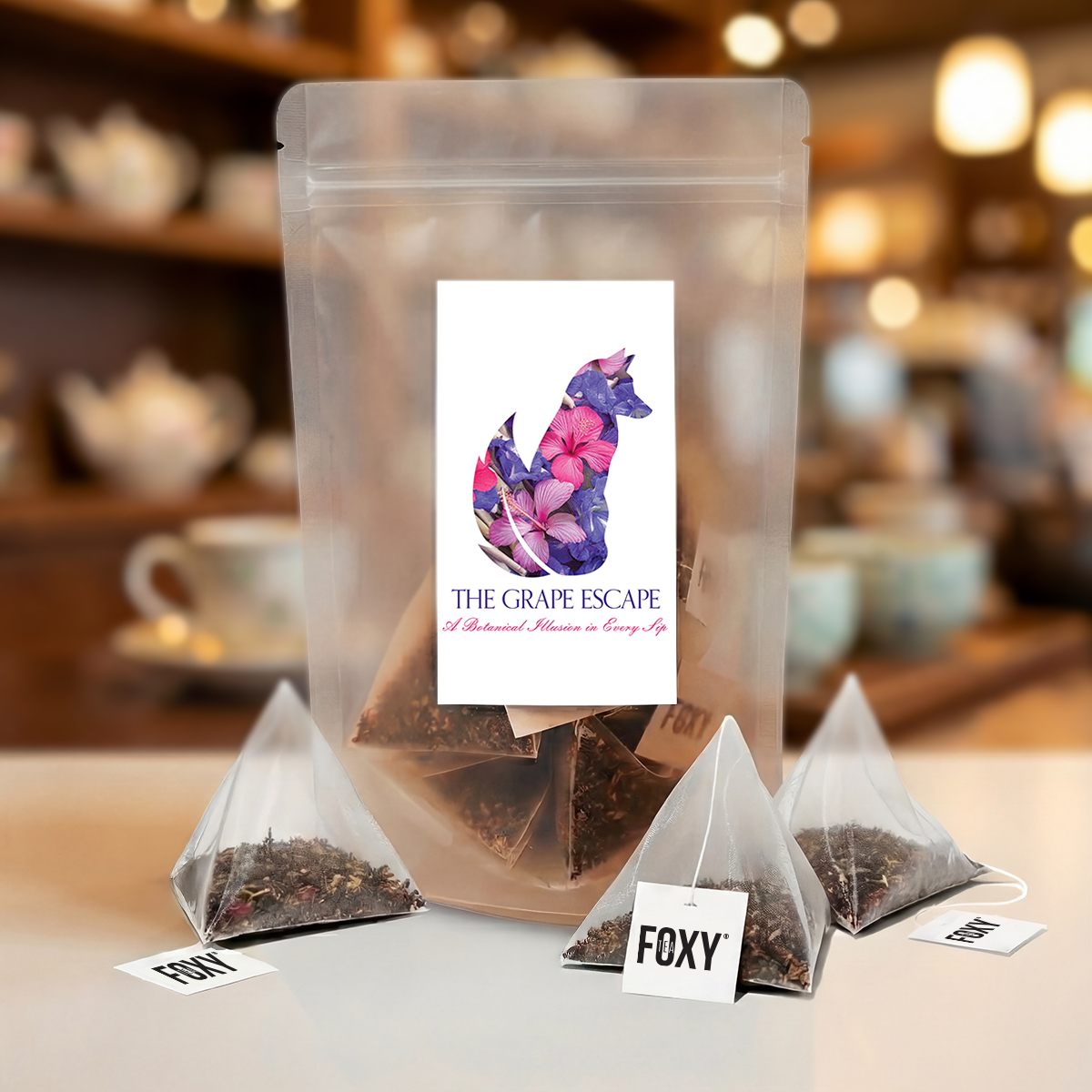 The-Grape-Escape-Single-Grey The Grape Escape Signature Bag