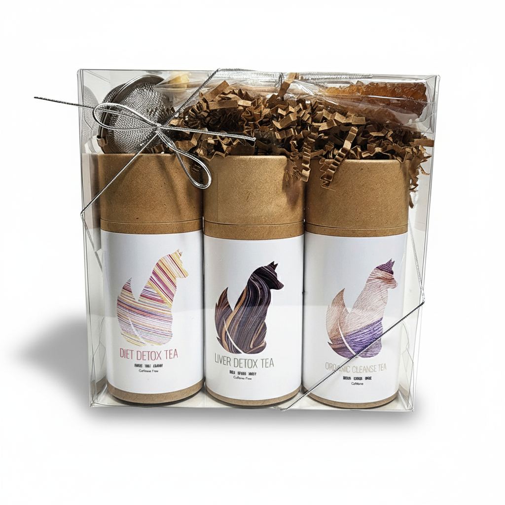 Detox and Cleanse Tea Gift Box Set