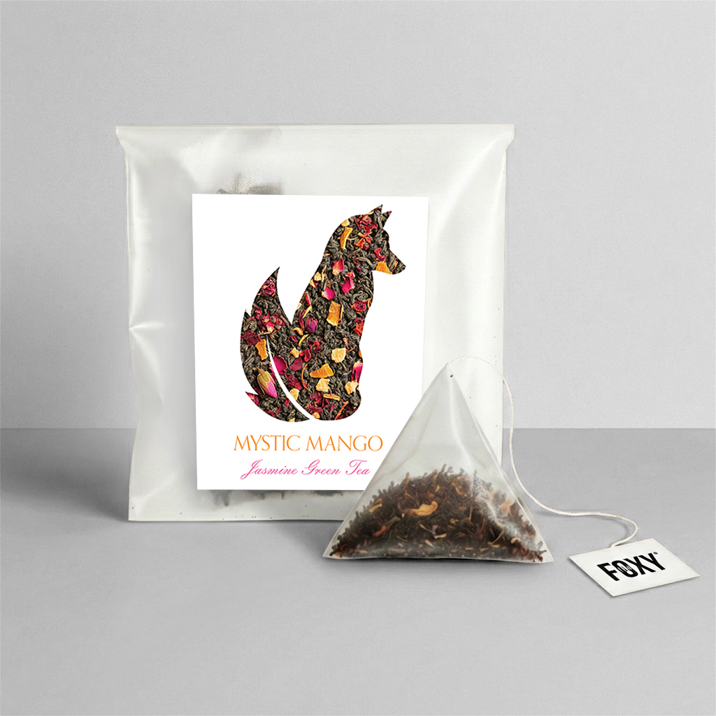 Mystic Mango Single Serve Pyramid Tea Mystic Mango Single Serve Pyramid Tea