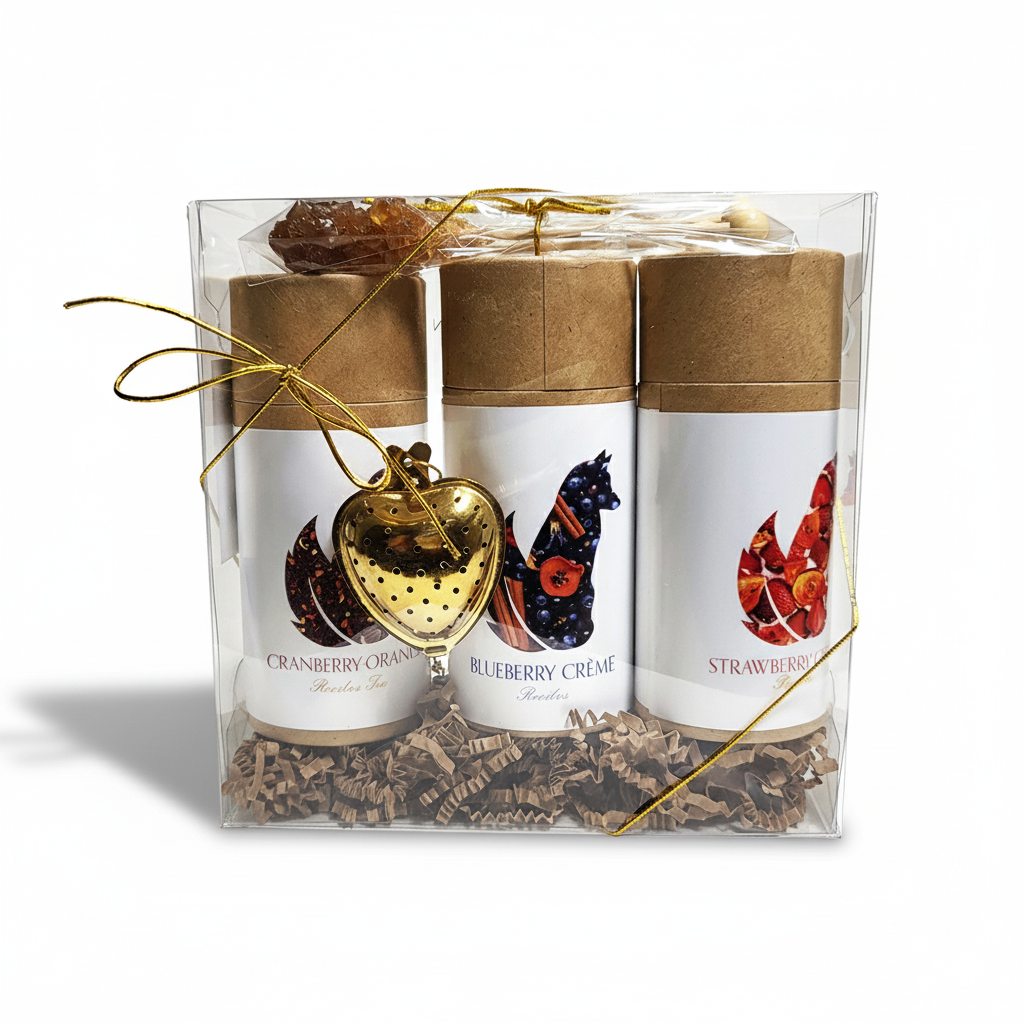 Rooibos Tea Gift Sideview Rooibos Tea Gift Set