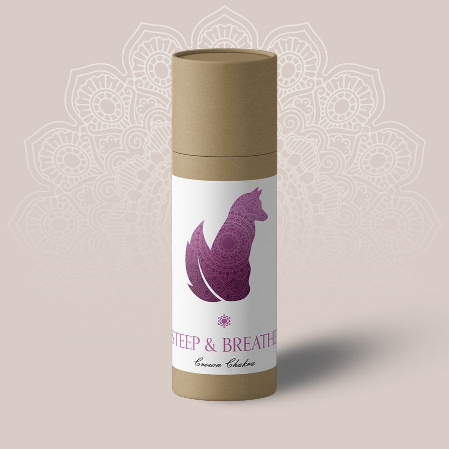Steep & Breathe Tea: Crown Chakra (Sahasrara) — Higher Consciousness & Spiritual Connection