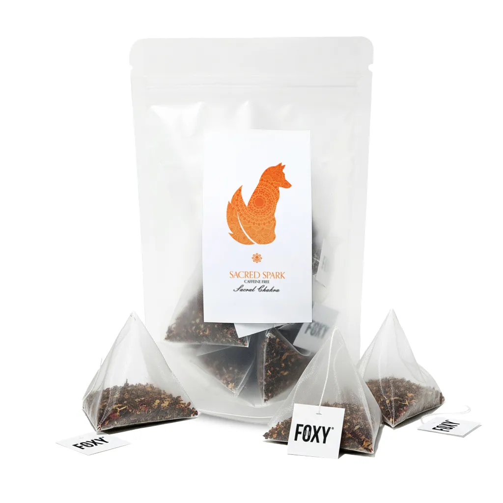 Caffeine Free Sacral Chakra Sachets
