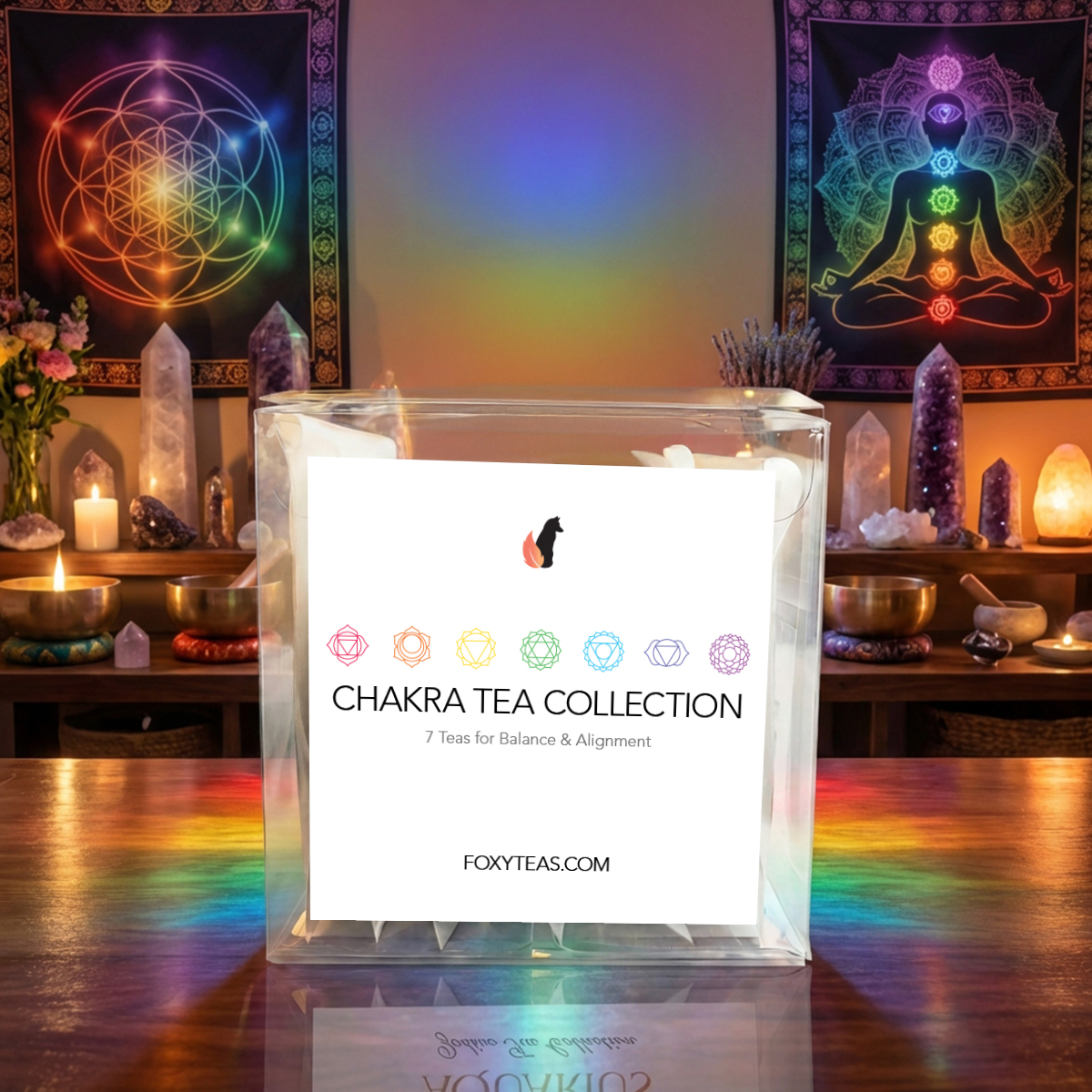Chakra Tea Collection - 7 Pyramid Teas