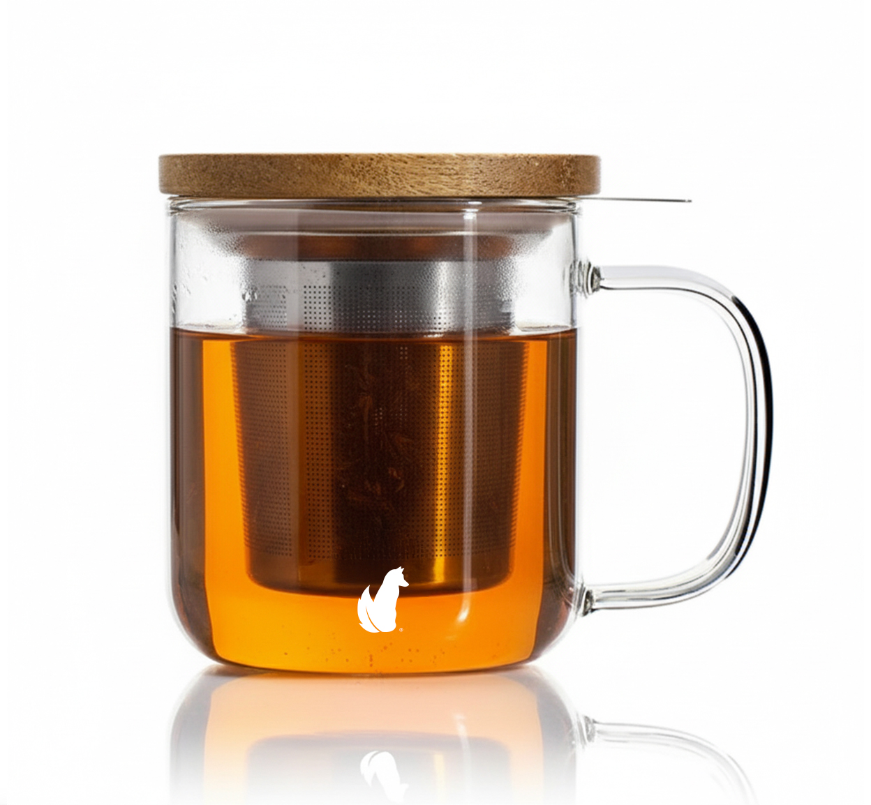 Tea Mug Gift Set with Stainless Steel Metal Infuser