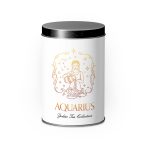 Aquarius Zodiac Tin Tube Gift