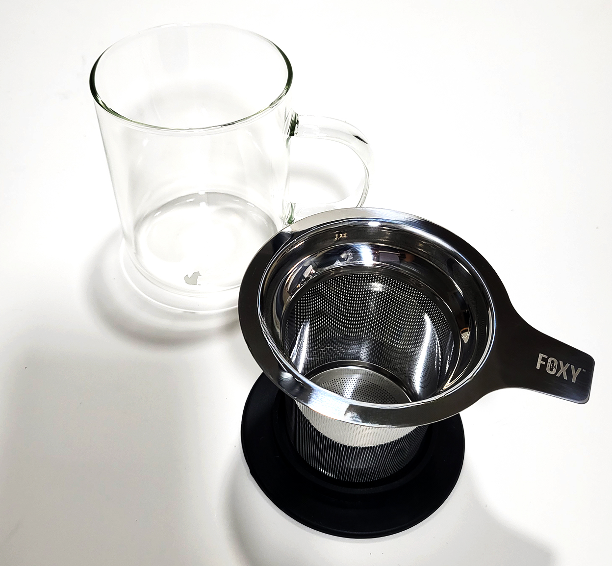 Tea Mug Gift Set with Stainless Steel Metal Infuser