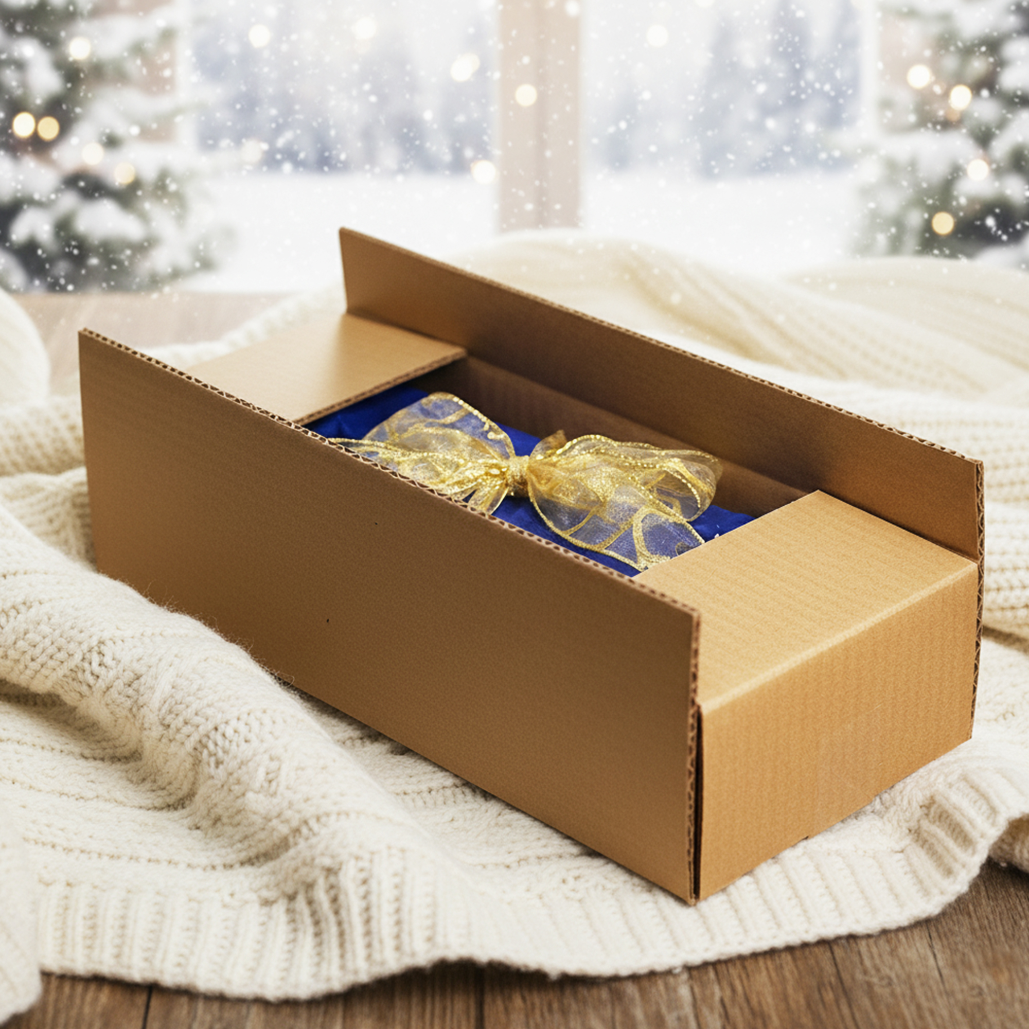 How the gift box looks when delivered.