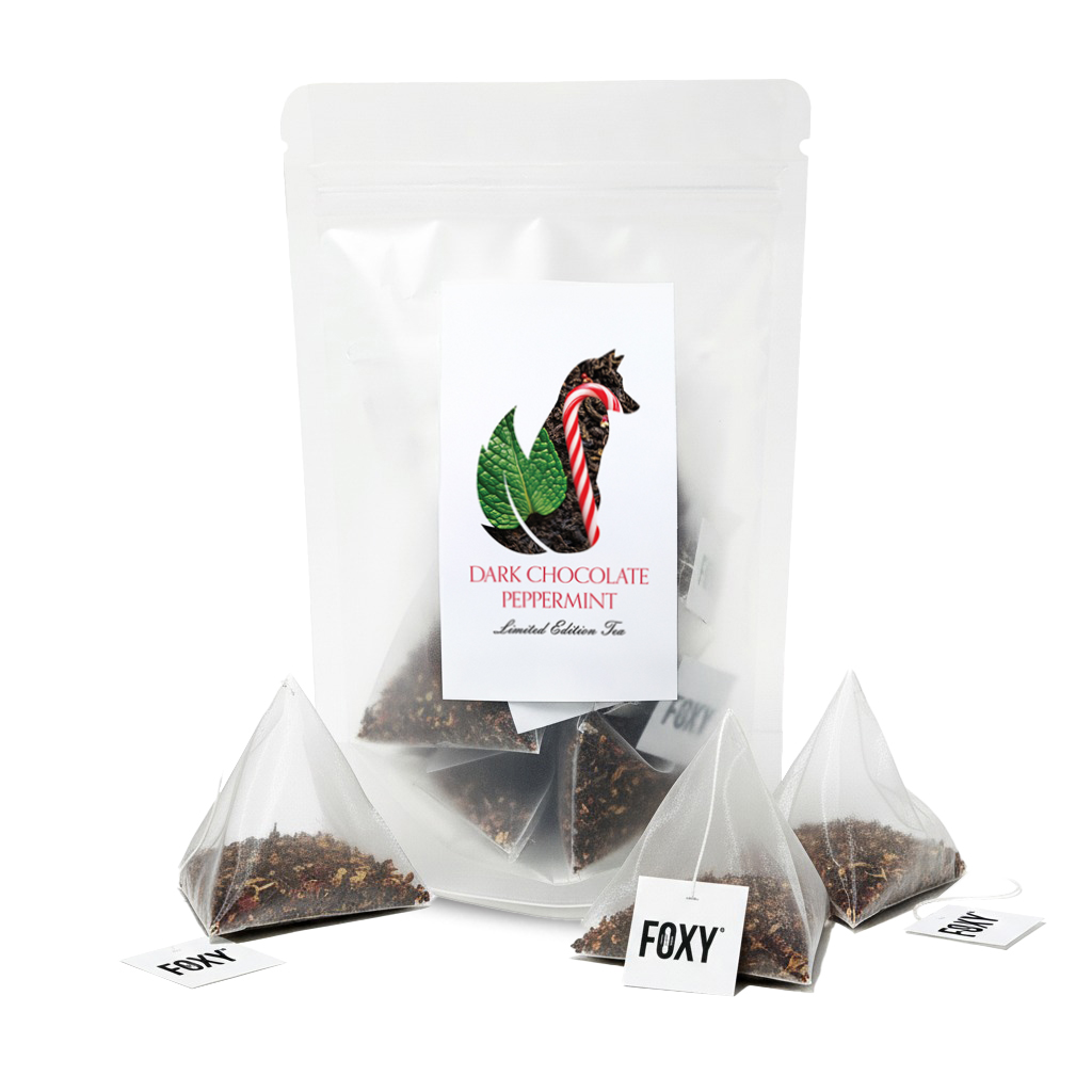 Dark Chocolate Peppermint Tea Bags