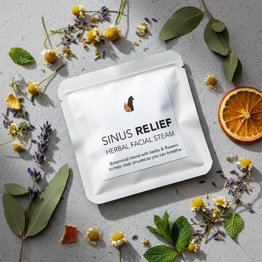 Sinus Relief Herbal Facial Steam