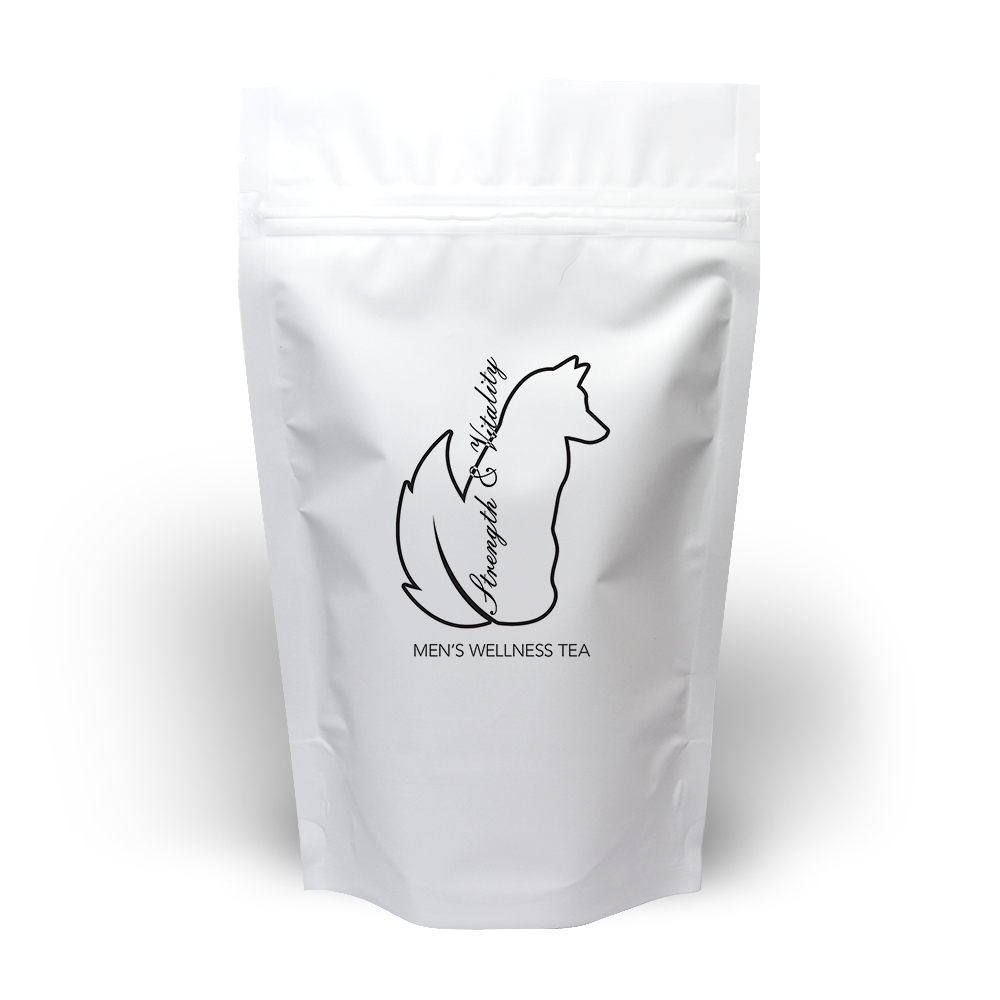Single Tea Bag - Strength + Vitality - Men's Wellness Tea Loose Leaf Tea Pouch - Strength + Vitality - Men's Wellness Tea