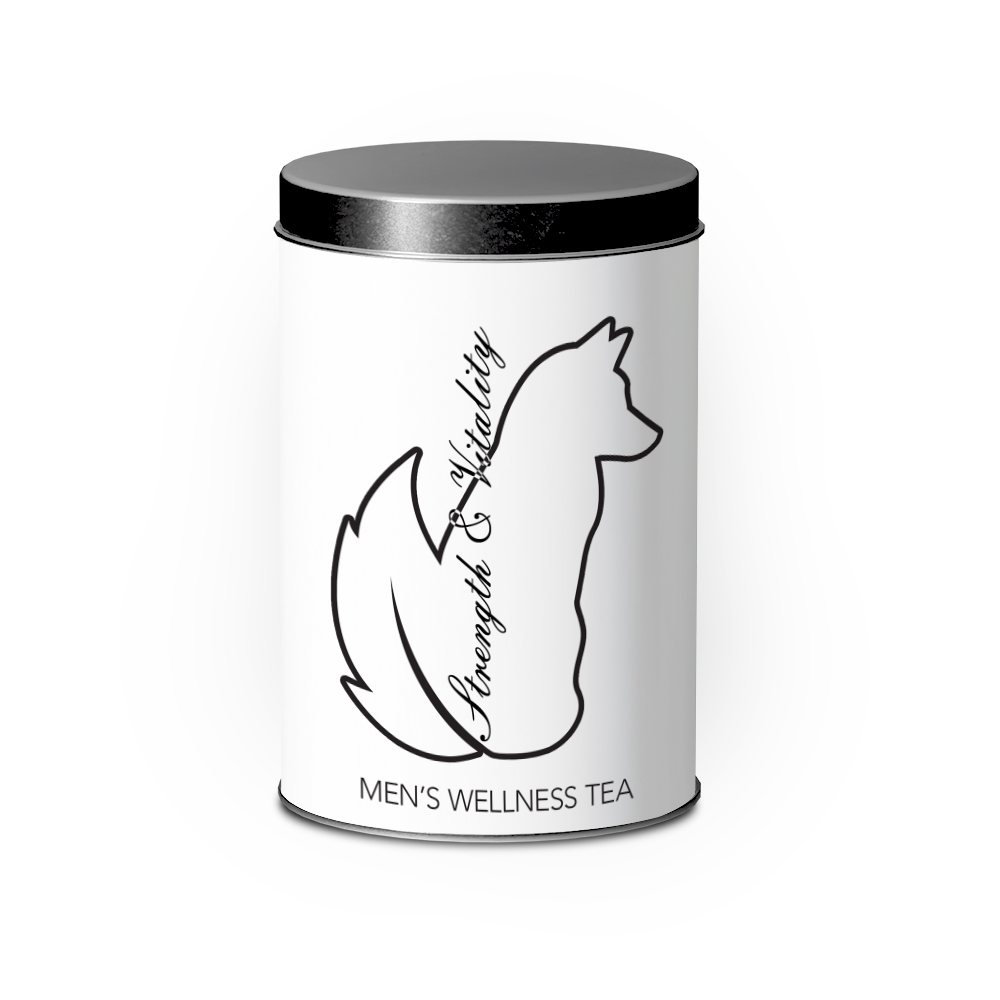 Single Tea Bag - Strength + Vitality - Men's Wellness Tea Loose Leaf Tea Tin - Strength + Vitality - Men's Wellness Tea
