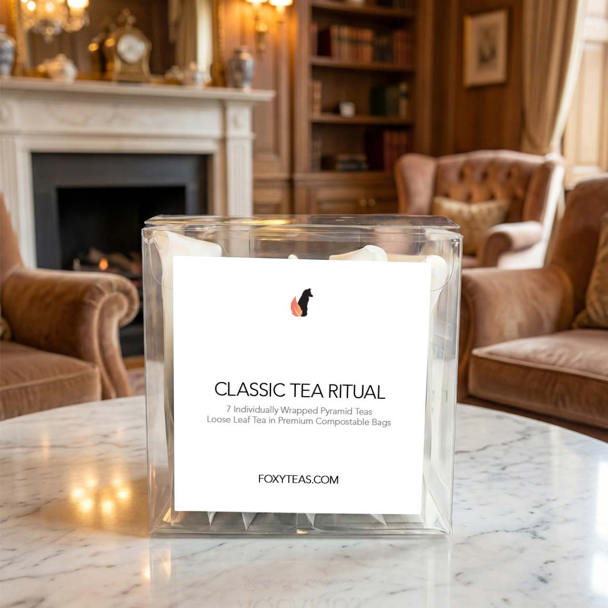 Classic-Tea-Ritual Classic Tea Ritual - 7 Individually Wrapped Pyramid Teas