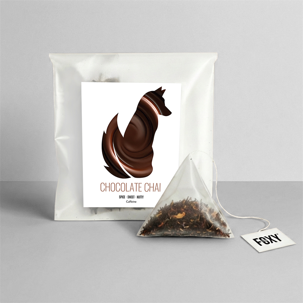 Chocolate Chai Single Serve Pyramid Tea