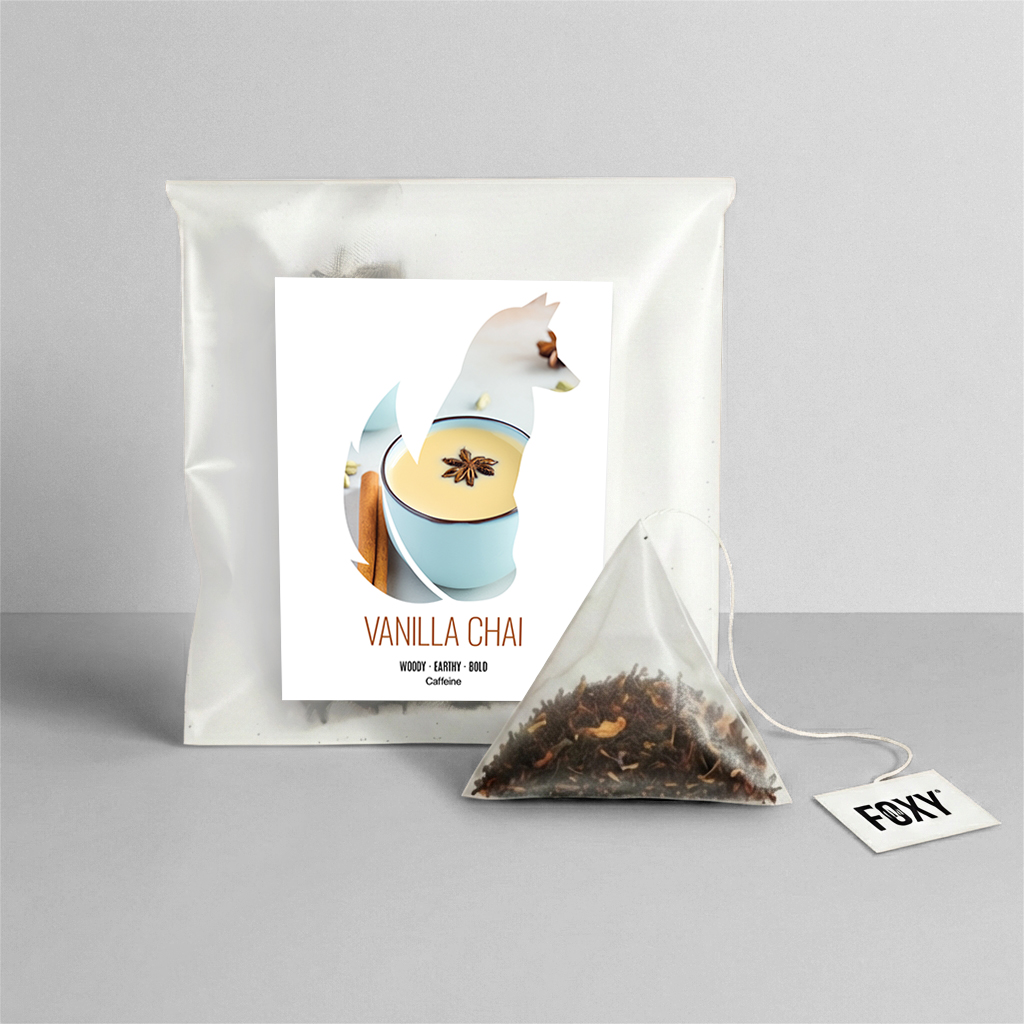 Vanilla Chai Single Serve Pyramid Tea