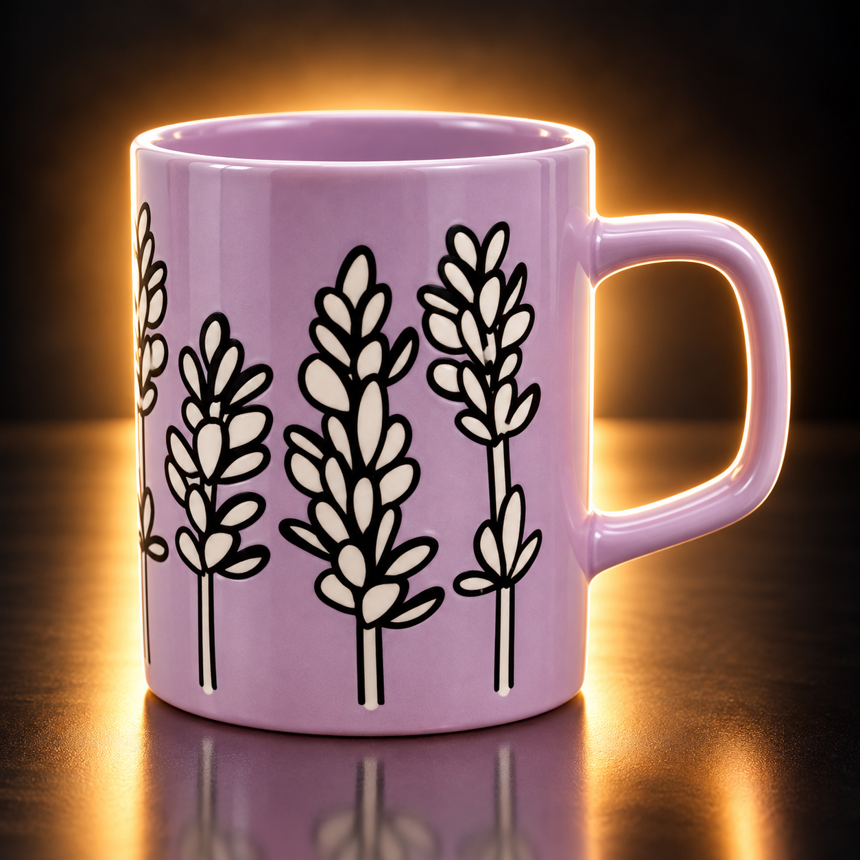Lavender Mug
