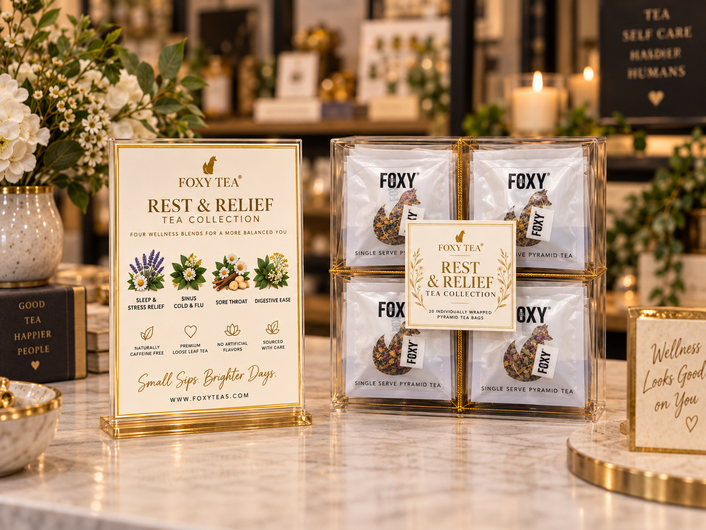 Comfort & Restore Tea Collection Rest & Relief Herbal Tea