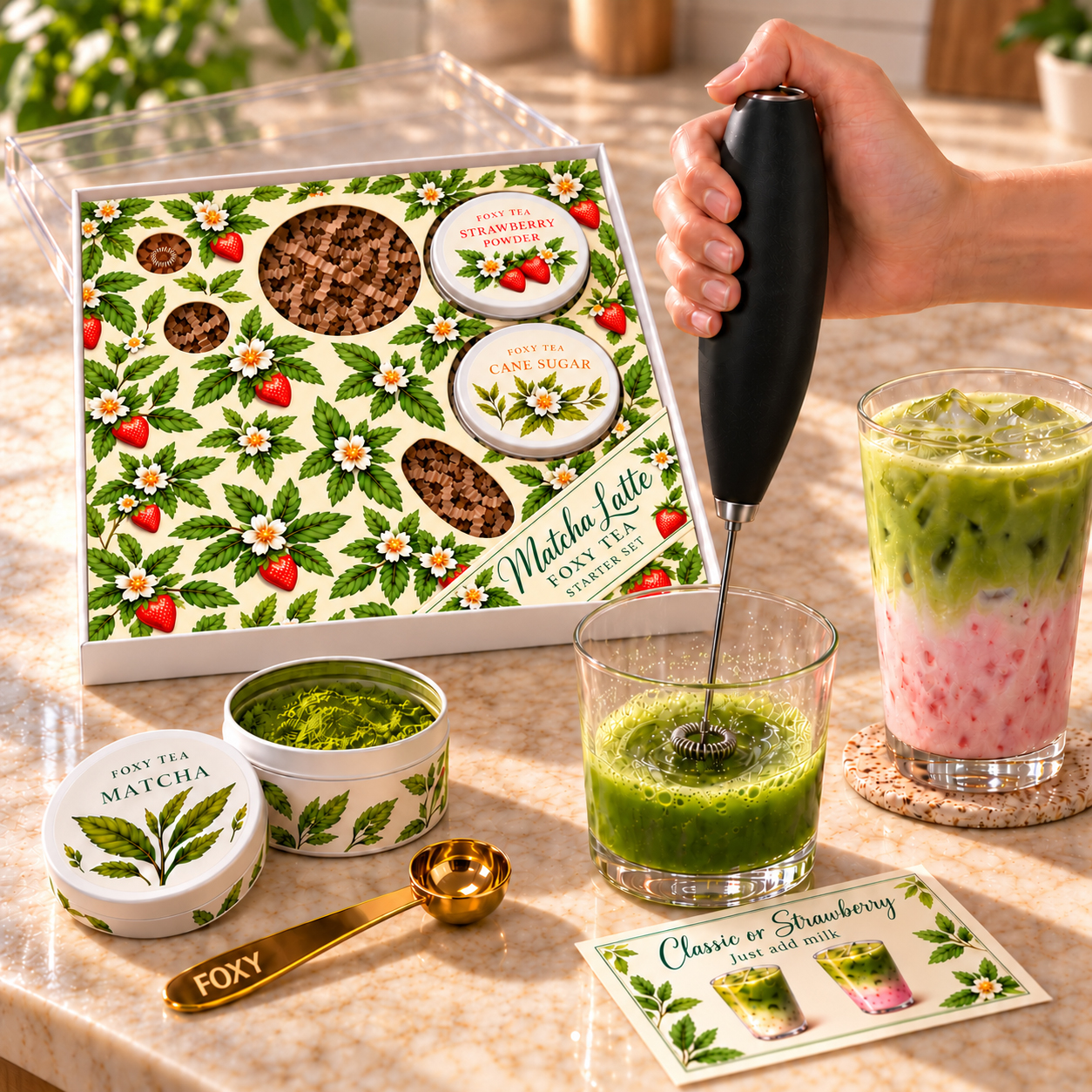 Foxy-Tea-Matcha-Latte-Starter-Set