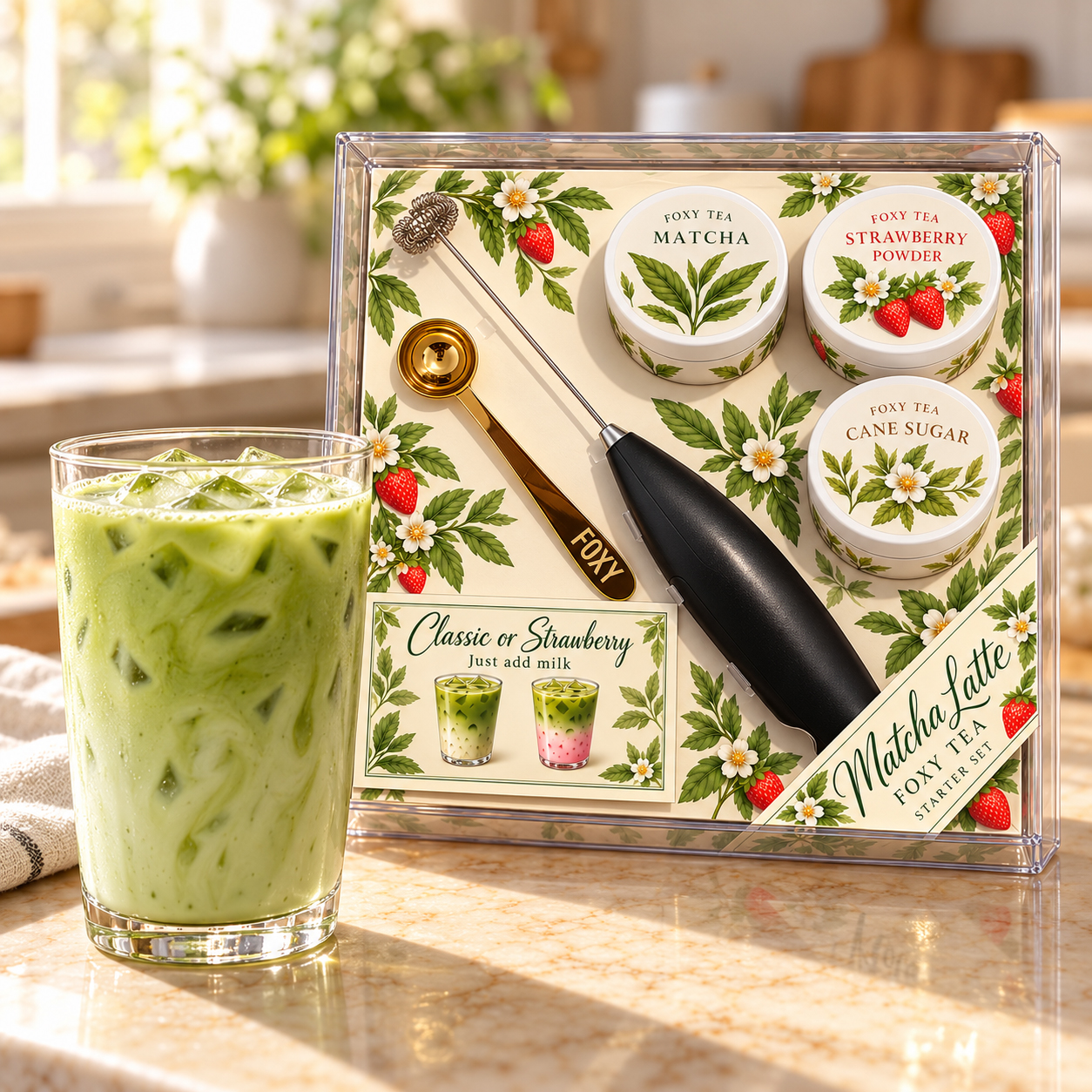 Foxy-Tea-Matcha-Latte-Starter-Set